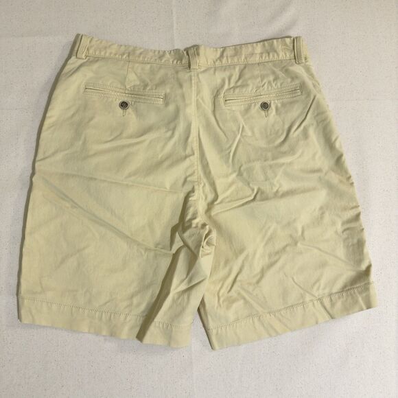 Tommy Bahama Flat Front Yellow Shorts - Men's Size 35 - Picture 2 of 7